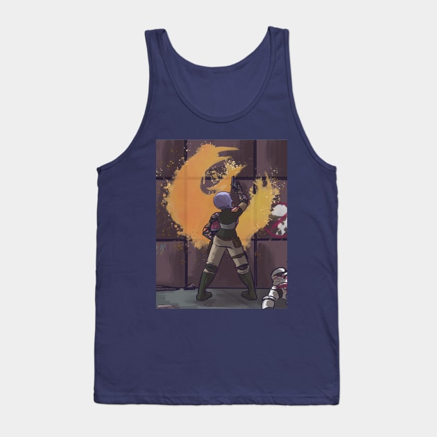 Sabine Wren Tank Top by inkpocket